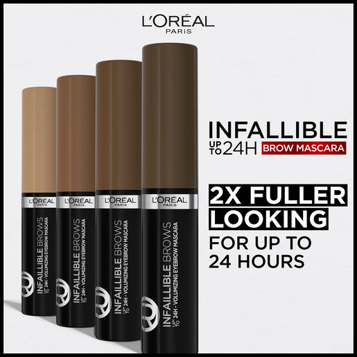 L'Oréal Paris Infallible 24H Brow Mascara 5.0 Light Brunette 4.6g