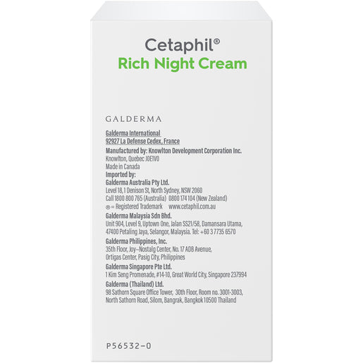Cetaphil Face Rich Hydrating Night Cream 48g