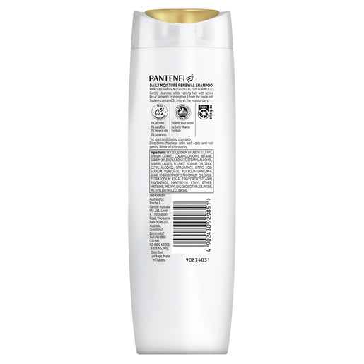 Pantene Pro-V Daily Moisture Renewal Shampoo: Moisturising Shampoo for Dry Hair 375mL
