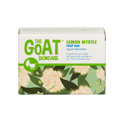 The Goat Skincare Soap Bar with Lemon Myrtle 100g