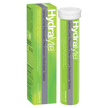 Hydralyte Lemon Lime Flavoured Electrolyte 20 Effervescent Tablets - GimmeNow