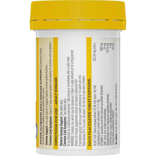 Swisse Ultiboost Daily Immune Support 60 Tablets
