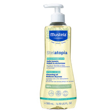 Mustela Stelatopia Cleansing Oil for Eczema-prone Skin 500mL - GimmeNow