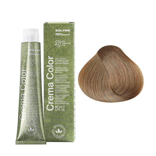 Solfine Crema Colour 7D Golden Blonde Permanent Hair Colour 65mL