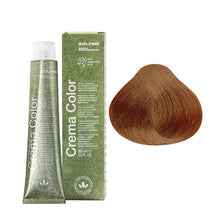 Solfine Crema Colour 7DR Golden Copper Blonde Permanent Hair Colour 65mL