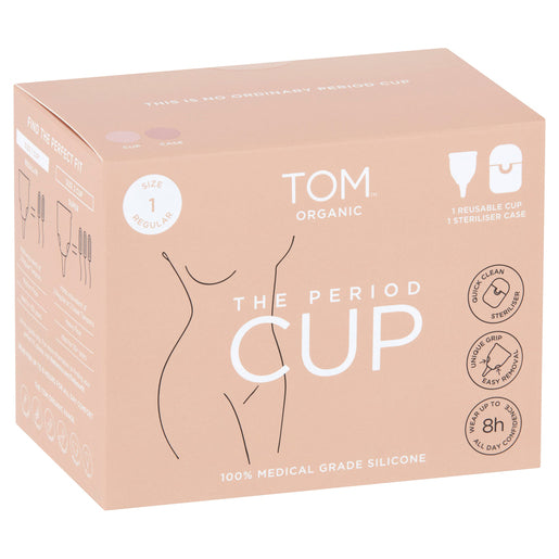TOM Organic Period Cup Size 1 Regular 1 Each