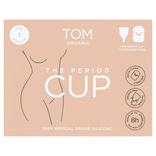 TOM Organic Period Cup Size 1 Regular 1 Each