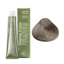 Solfine Crema Colour 8C Light Ash Blonde Permanent Hair Colour 65mL