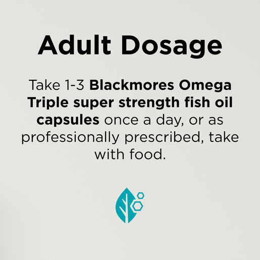 Blackmores Omega Triple Concentrated Fish Oil 150 Capsules