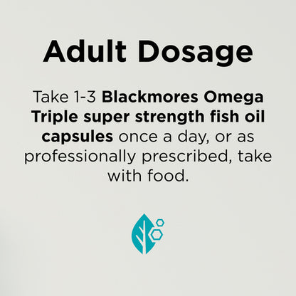 Blackmores Omega Triple Concentrated Fish Oil 150 Capsules