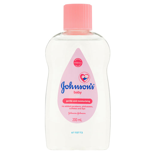 Johnson's Baby Oil 200mL - GimmeNow
