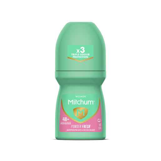 Mitchum Women Antiperspirant Roll-On Deodorant Powder Fresh 50mL