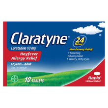 Claratyne Hayfever & Allergy Relief 10 Tablets - GimmeNow