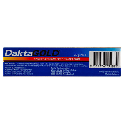 DAKTAGOLD Athlete's Foot Cream 30g