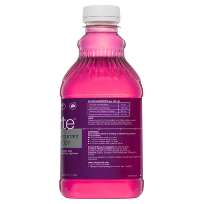 Hydralyte Ready to use Apple Blackcurrant Flavoured Electrolyte Solution 1 L