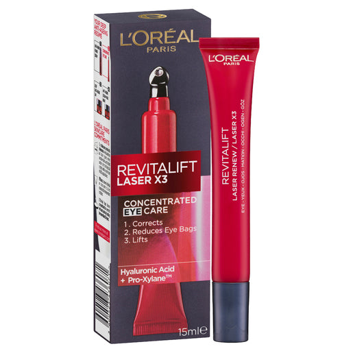 L'Oréal Paris Revitalift Laser X3 Anti-Ageing Power Eye Cream 15mL - GimmeNow