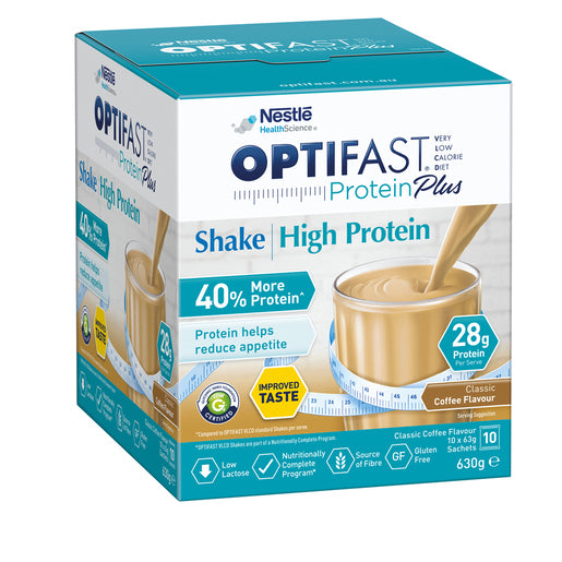 Optifast VLCD Protein Plus Shake Coffee 10 x 63g - GimmeNow