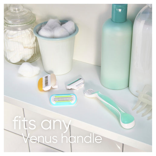 Gillette Venus Smooth Sensitive Women's Razor 1 Handle + 2 Blade Refills 3 Piece Set