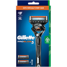 Gillette ProGlide5 Flexball Razor 1 Handle + 2 Cartridges 3 Piece Set