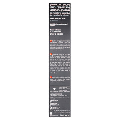 Veet Men Hair Removal Cream Normal Skin 200mL - GimmeNow