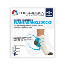 Thermoskin Plantar FXT Compression Socks Ankle Large White 1 Each