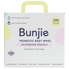 Bunjie Probiotic Baby Wipes 240 Wipes
