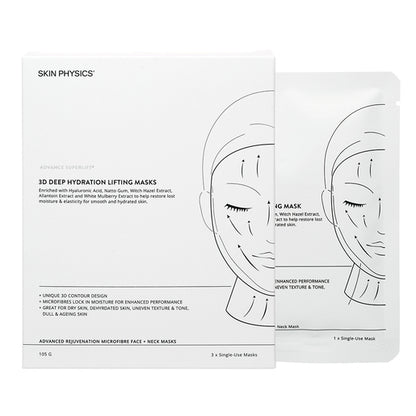 Skin Physics ADVANCE SUPERLIFT® 3D Deep Hydration Lifting Masks 3 Pack