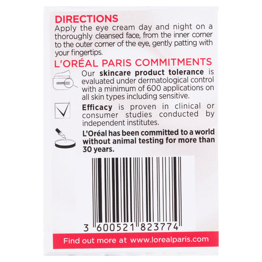 L'Oréal Paris Revitalift Eye Cream 15mL