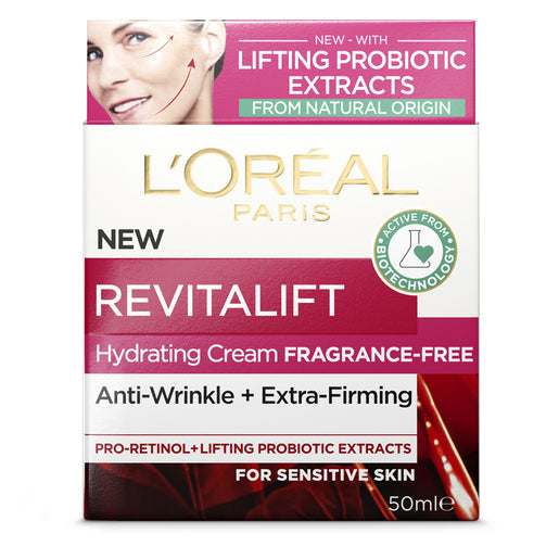 L'Oréal Paris Revitalift Fragrance Free Day Cream 50mL - GimmeNow
