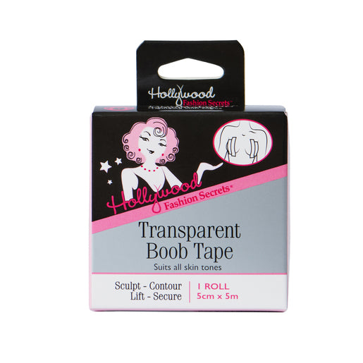 Hollywood Transparent Boob Tape Roll 5cm x 5m 1 Each