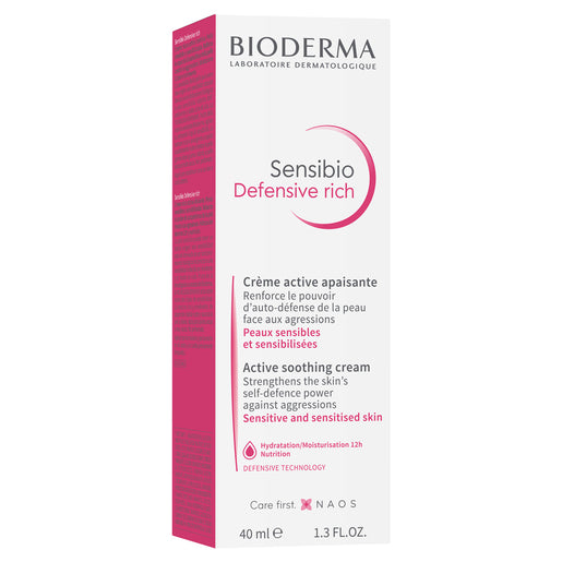 Bioderma Sensibio Soothing Ultra-nourishing Defensive Rich Moisturiser 40mL