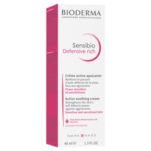 Bioderma Sensibio Soothing Ultra-nourishing Defensive Rich Moisturiser 40mL