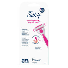 Schick Silk 4 Razor Kit +2