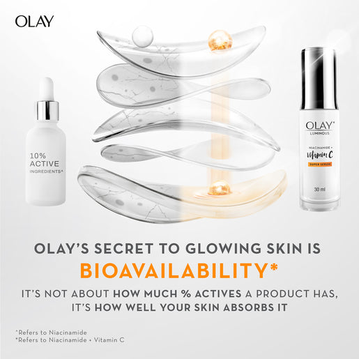 Olay Luminous Niacinamide + Vitamin C Face Cream Moisturiser 50g - GimmeNow