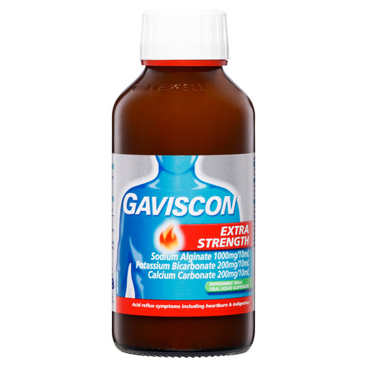 Gaviscon Extra Strength Peppermint Oral Liquid Suspension 300mL - GimmeNow