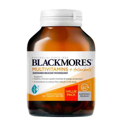 Blackmores Multivitamin + Antioxidants 180 Tablets