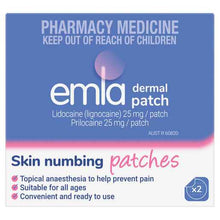 EMLA Skin Numbing Patches 2 Patches