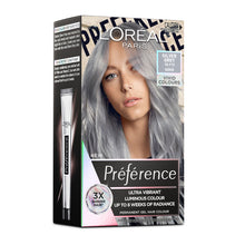 L'Oréal Paris Préférence Vivids Permanent Hair Colour 10.112 Silver Grey 1 Pack - GimmeNow