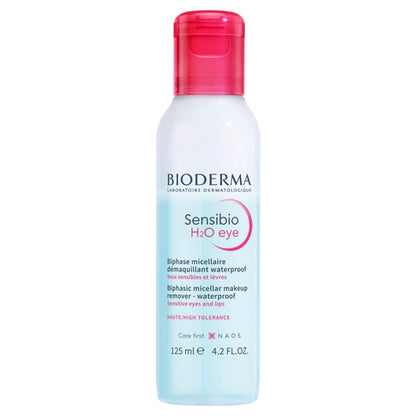 Bioderma Sensibio H2O Eye Biphasic Micellar Waterproof Makeup Remover 125mL - GimmeNow