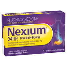 NEXIUM 24HR Once Daily Dosing 14 Tablets