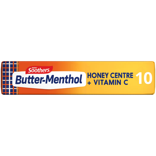 Butter Menthol Honey Centre 10 Lozenges - GimmeNow
