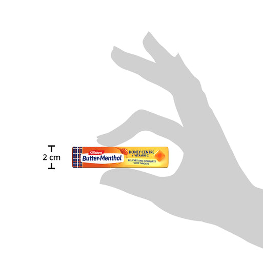 Butter Menthol Honey Centre 10 Lozenges - GimmeNow