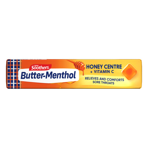 Butter Menthol Honey Centre 10 Lozenges - GimmeNow