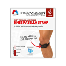 Thermoskin Adjustable Knee Patella Strap Black 1 Each