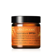 Antipodes Supernatural Spf50+ Ceramide Silk Facial Sunscreen 60mL