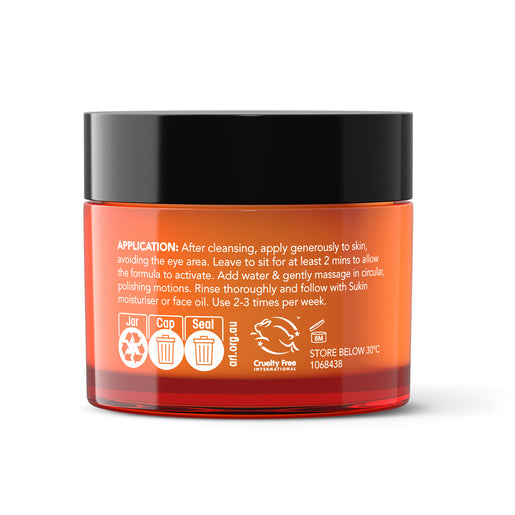 Sukin Glow Active-C Vitamin C 2-in-1 Exfoliator 50mL