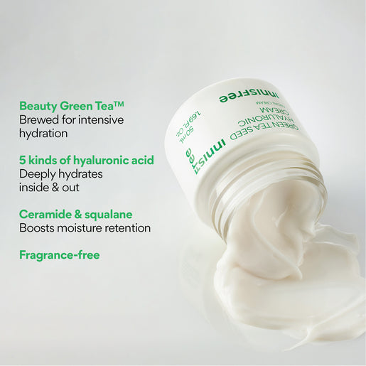 INNISFREE Green Tea Seed Hyaluronic Cream 50mL