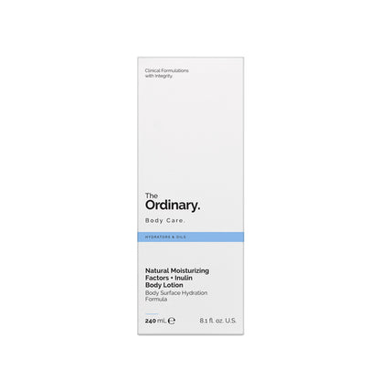The Ordinary Natural Moisturizing Factors + Inulin Body Lotion 240mL