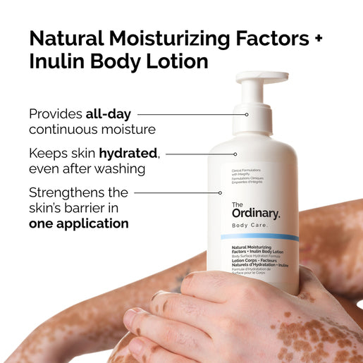 The Ordinary Natural Moisturizing Factors + Inulin Body Lotion 240mL