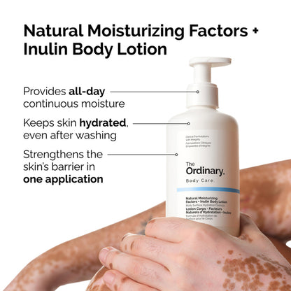 The Ordinary Natural Moisturizing Factors + Inulin Body Lotion 240mL